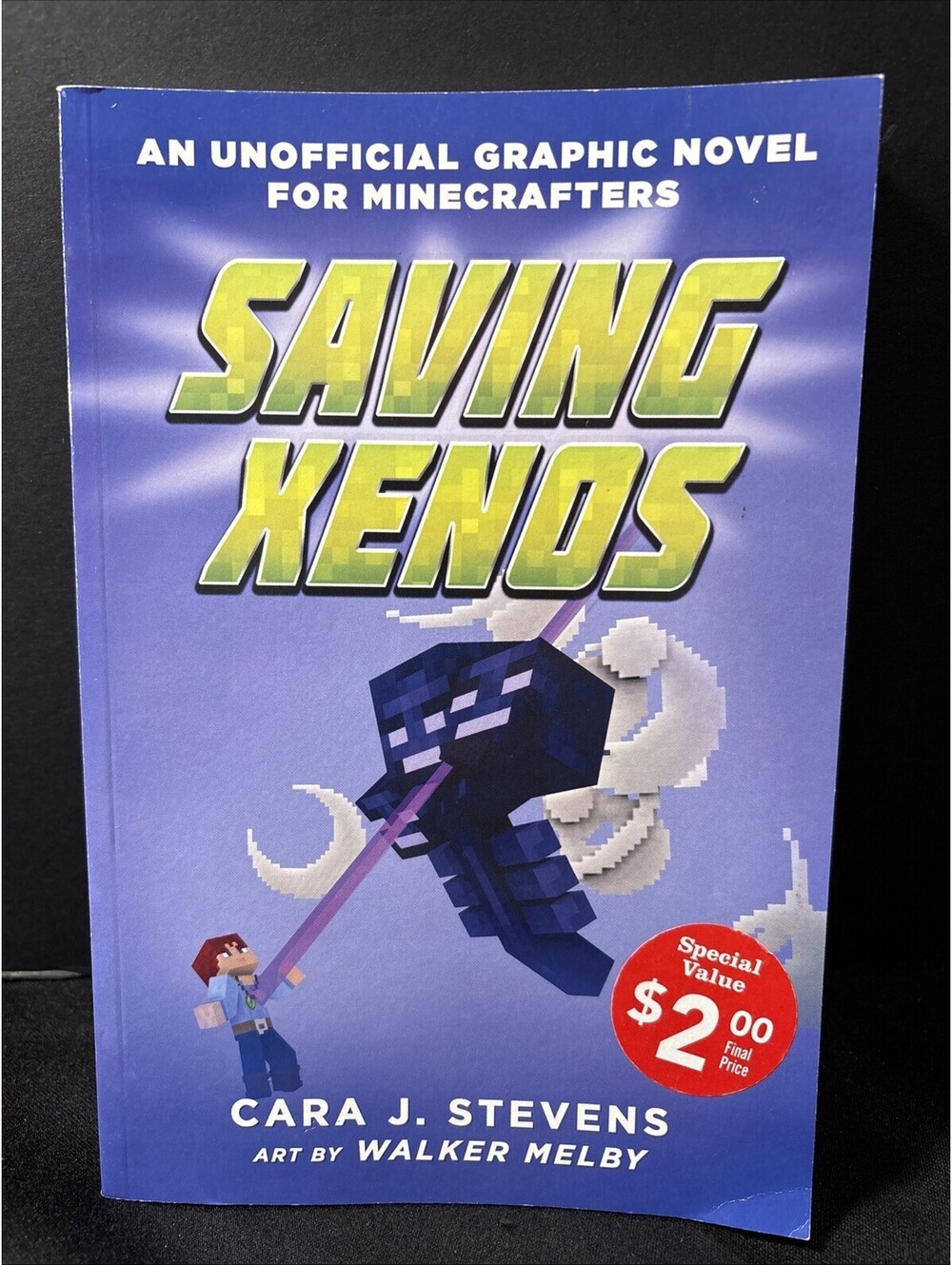 Scholastic Saving Xenos Minecraft Graphic Novel Adventure Trade Paperback